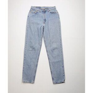 Vintage 90s Levis 521 Mens 32x34 Distressed Tapered Leg Fit Denim Jeans Blue